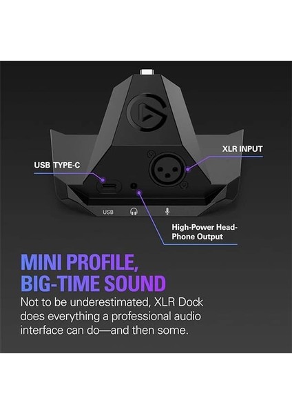 Stream Deck + Xlr – Ses Mikseri ve Denetleyici, Arka Xlr'den Usb'ye Mikrofon Arayüzü