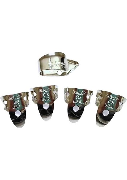 Nikel Gümüş Parmak ve Başparmak Penaları, 0.46 Mm, 5'li Paket