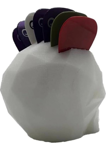 Plaworks.co Geometrik Kafatası - Kurukafa Pena Tutucu (Geometrik Kafatası - Kurukafa Pena Tutucu fırsatları