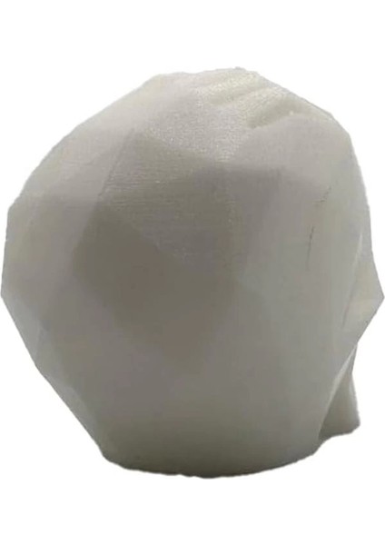 Plaworks.co Geometrik Kafatası - Kurukafa Pena Tutucu (Geometrik Kafatası - Kurukafa Pena Tutucu