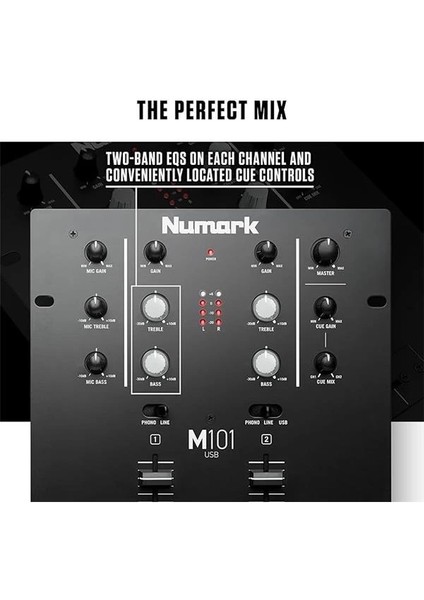 Numark M101USB Dj Mikseri indirimleri