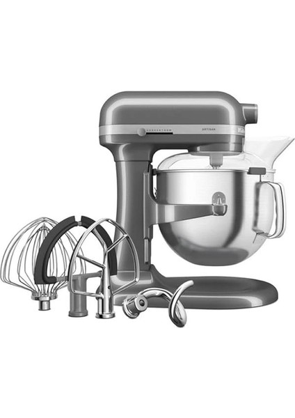 Artisan Kaldırılabilir Kaseli Stand Mikser, Medallion Silver, 6,6 L modelleri