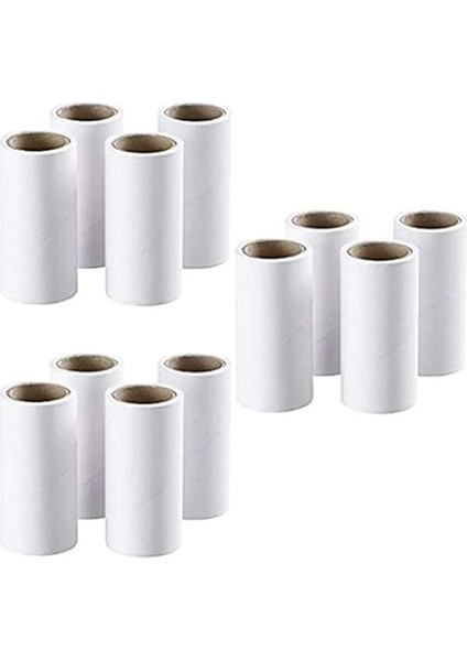 Lint Remover Yedek Rulolar, 12 Parça, Kağıt, Manuel Kullanım fiyatları