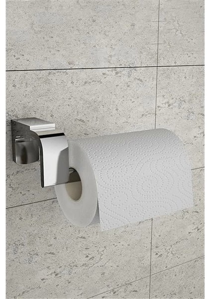 F1 Model Paslanmaz Krom Tuvalet Kağıdı Askısı, Tuvalet Kağıdı Tutacağı, Tuvalet