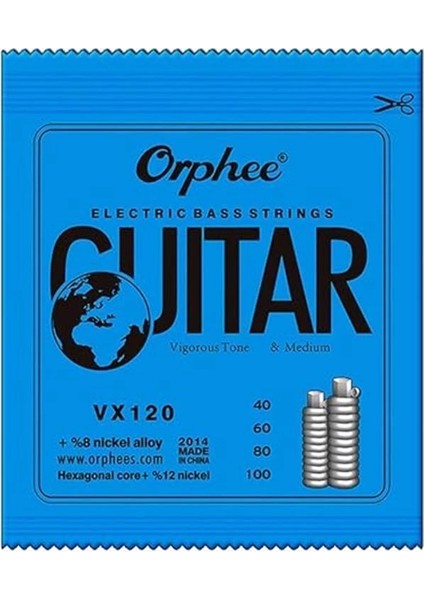 VX120 Bas Gitar Teli