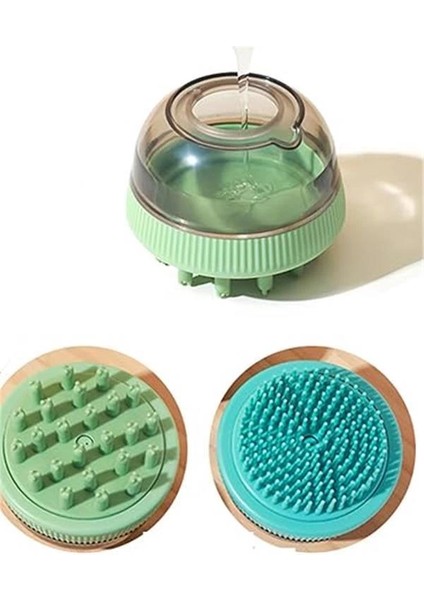 Hazneli Evcil Hayvan Kesesi, Silikon Çift Başlıklı Masaj ve Yıkama Kesesi, Derinlemesine