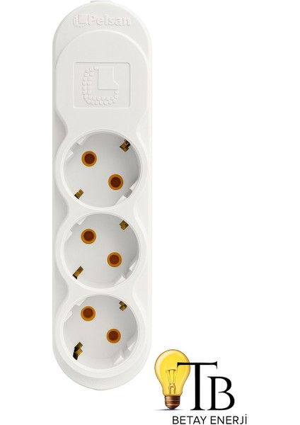 Çocuk Korumalı 3'lü Klemensli Uzatma Grup Priz Kablosuz