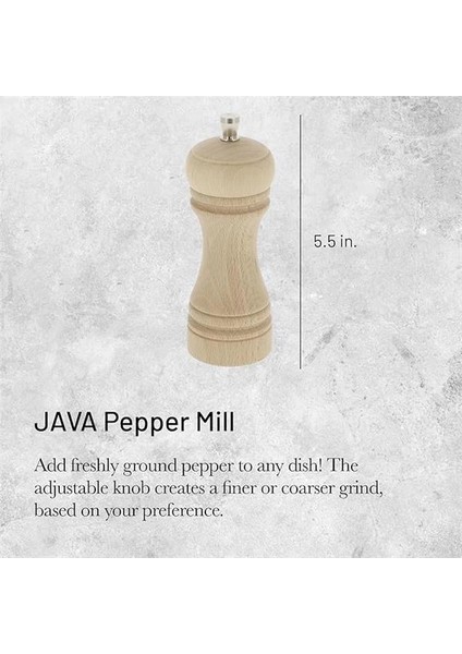 Marlux 245 KARABIBER Ğirmeni, Kayın, Doğal/ğirmeni Paslanmaz Çelik 14 cm fiyatları