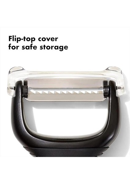 Good Grips Paslanmaz Çelikten Jülyen Şeritler Için Soyucu, Siyah modelleri