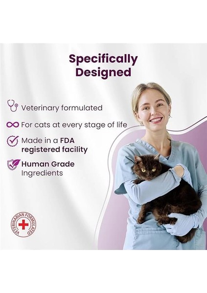 Dermacat Macun Cilt ve Mont Desteği Kediler Için 100ML