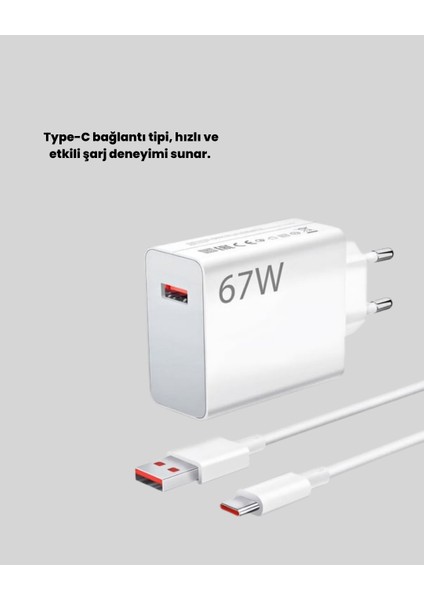 67 Watt Turbo Destekli Şarj Cihazı Honor 50 70 90 Uyumlu - NJ001P-4IDM05 fırsatları