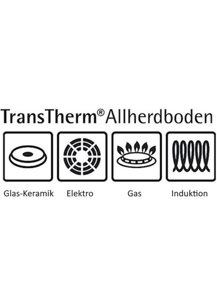 Buharlı Indüksiyon Tabanlı Çelik Derin Tencere 16 cm