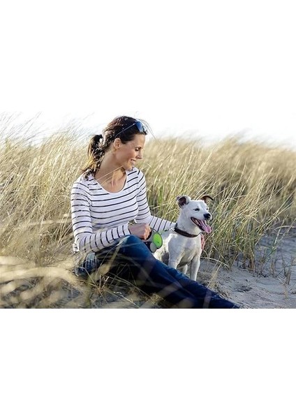 Flexi New Neon S Beden Yeşil 5mt Şerit Tasma fiyatları