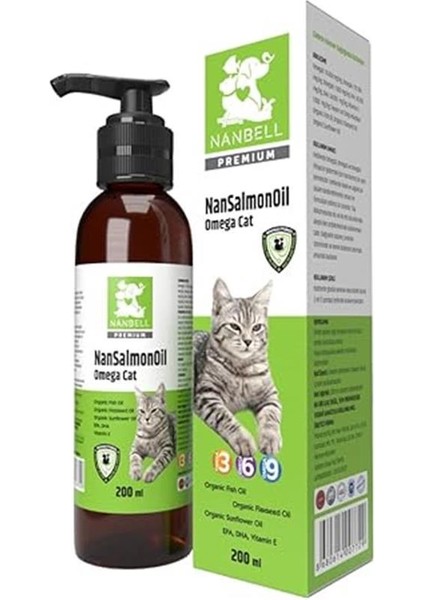 Nansalmonoil Omega 3-6-9 200ML Kedi fiyatları