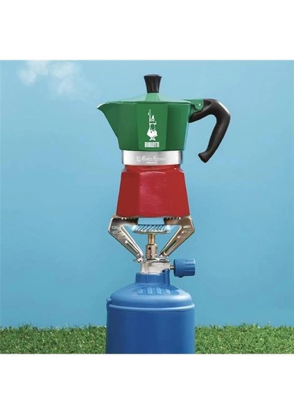 - Moka Express Italia: 3 Cups Ocak Üstü Espresso Pişirici - 130ML - Karma Renk - Alüminyum fiyatları