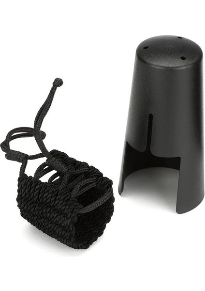 LC31P Klassik Ligatür ve Bb Klarnet Için Plastik Kapak, Siyah