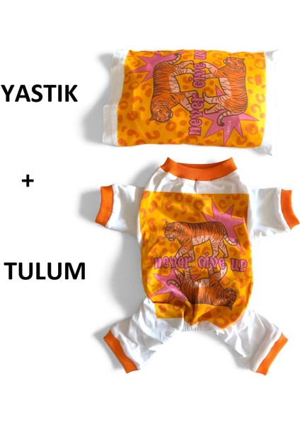 Tiger Leopar Desenli Penye Kedi Tulum | Tüy Dökülmesini Azaltmaya Yardımcı | Yumuşak & Rahat Kedi Kıyafeti fiyatları