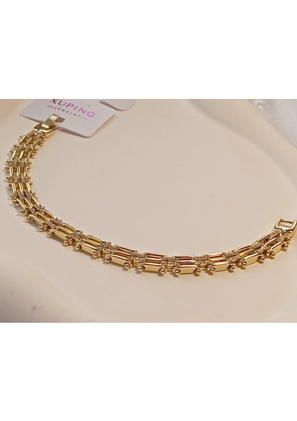 14 K Kaplama Xuping Jewelry Taşlı Bileklik fiyatları