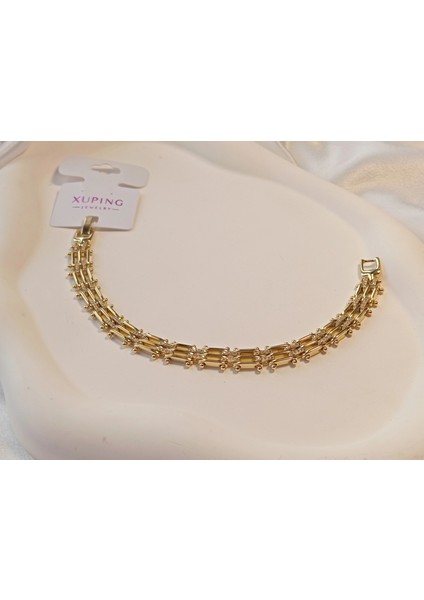 14 K Kaplama Xuping Jewelry Taşlı Bileklik fırsatları