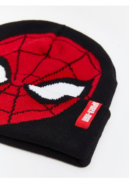 Yeni Sezon Spiderman Nakışlı Erkek Çocuk Atkı Bere ve Eldiven Takım fırsatları