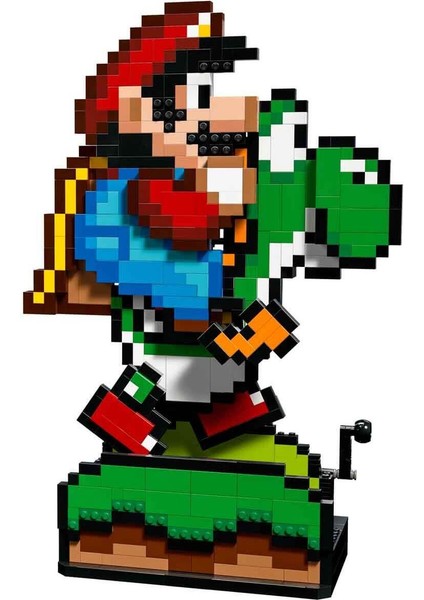 Super Mario Super Mario World: Mario ve Yoshi 71438 - Yetişkinler Için Sergilenebilir Koleksi fiyatları
