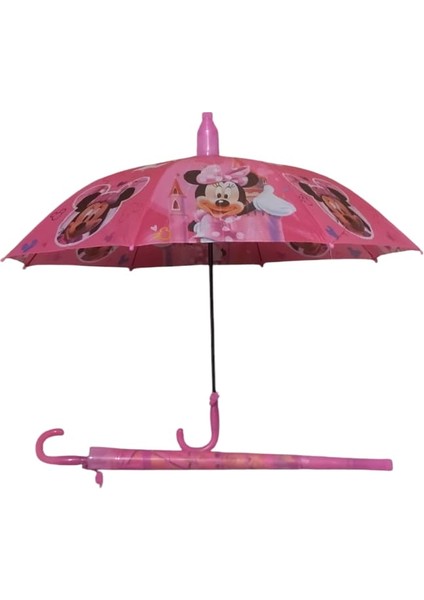 Özel Kılıflı Bardaklı Korumalı Düdüklü Kız Çocuk Şemsiye modelleri