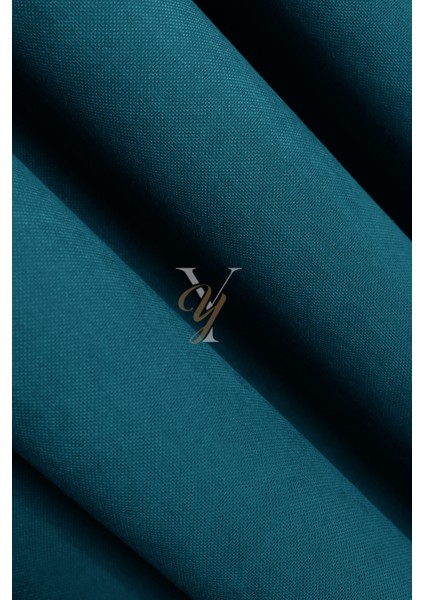 Petek Fon Perde V-1040 Turkuaz modelleri