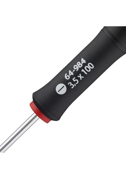 - Tornavida Paralel (3,5 x 100 Mm) Siyah/kırmızı