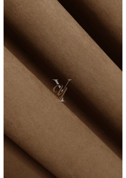 Petek Fon Perde V-1019 Sütlü Kahve modelleri