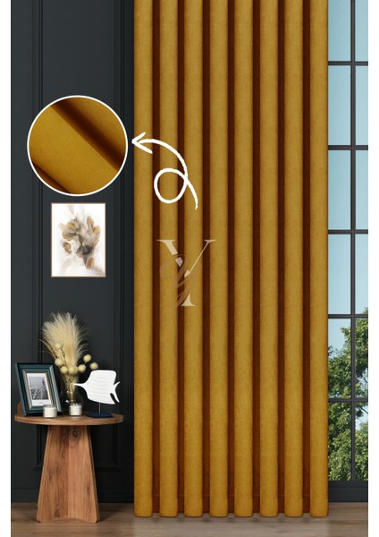 Petek Fon Perde V-1022 Ayçiçeği