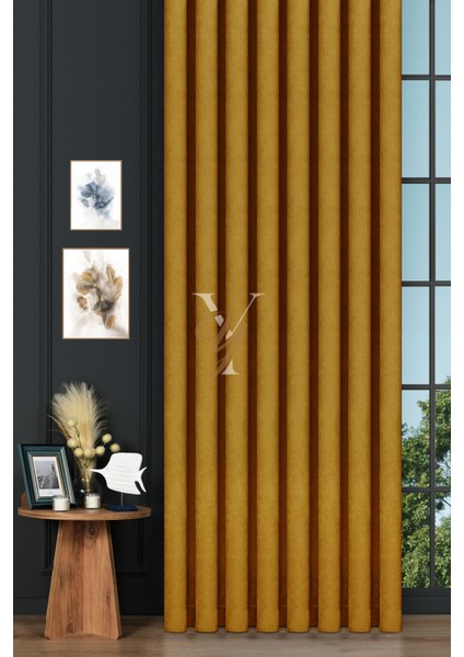 Petek Fon Perde V-1022 Ayçiçeği fiyatları