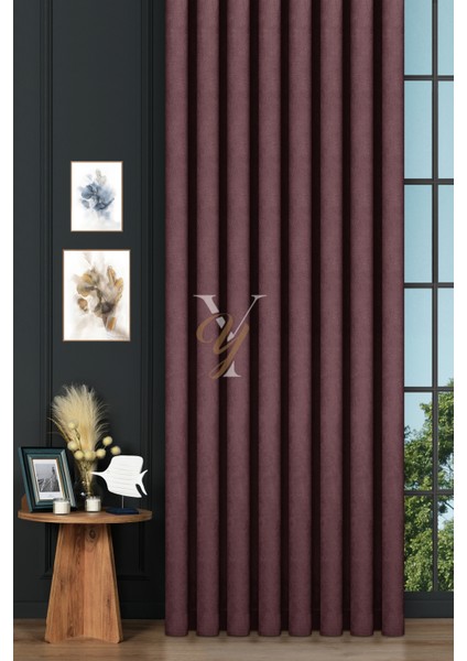 Petek Fon Perde V-1024 Gül Kurusu fiyatları