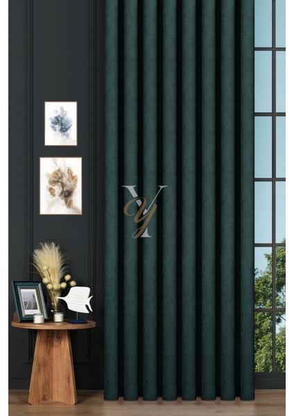 Petek Fon Perde V-1035 Koyu Yeşil fiyatları