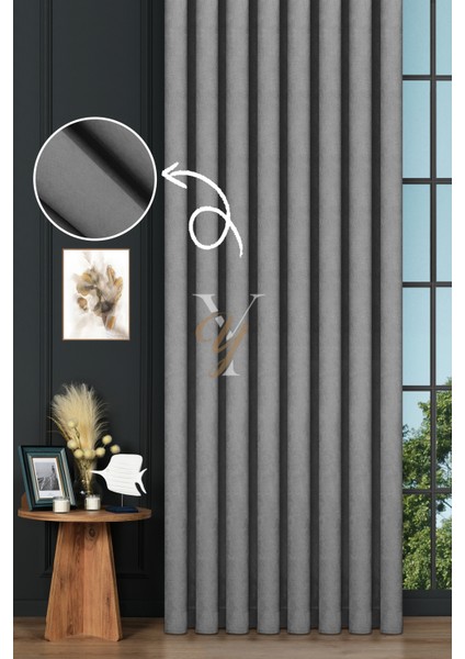 Petek Fon Perde V-1030 Gri