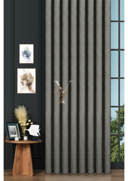 Petek Fon Perde V-1028 Açık Gri fiyatları