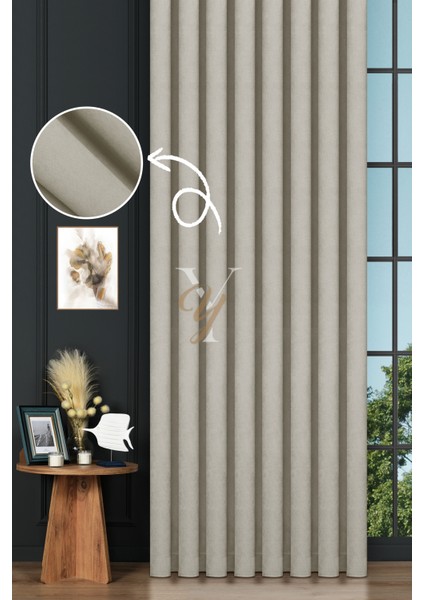 Petek Fon Perde V-1003 Bej