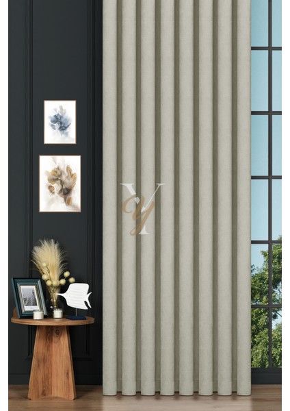 Petek Fon Perde V-1002 Ekru fiyatları