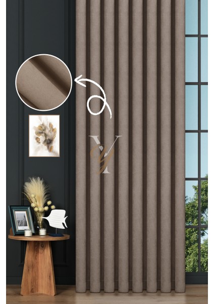 Petek Fon Perde V-1010 Latte