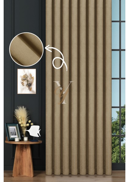 Petek Fon Perde V-1007 Bal Köpüğü