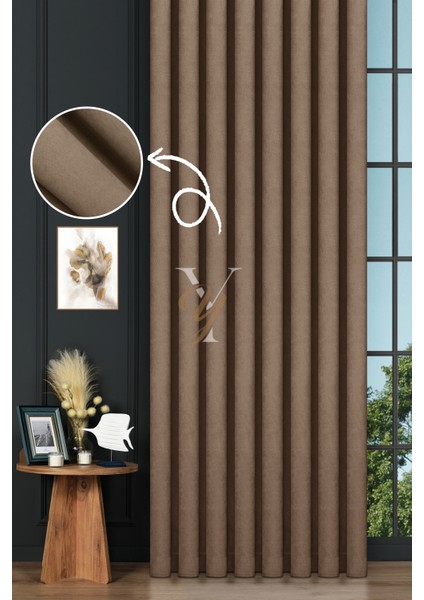 Petek Fon Perde V-1011 Mocha