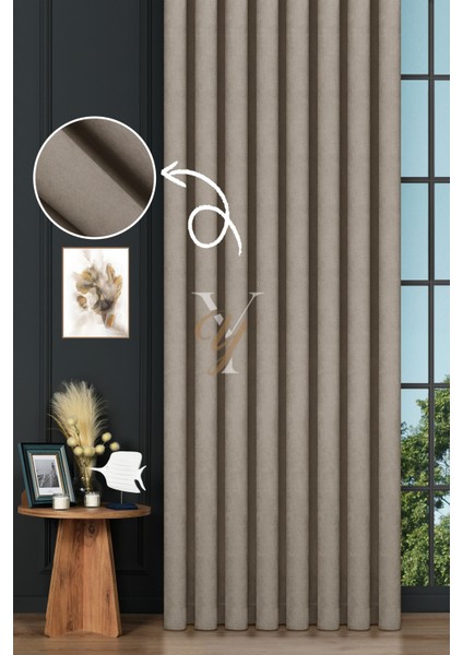 Petek Fon Perde V-1008 Taş