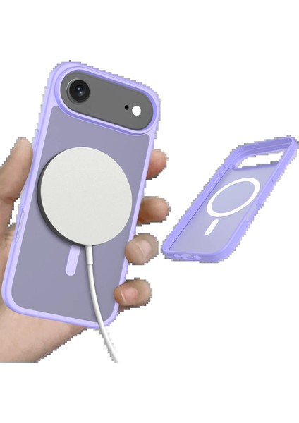 Apple iPhone 17 Air Jota Magsafe Kapak - Lila fırsatları