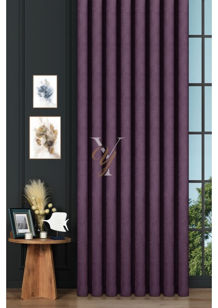 Petek Fon Perde V-1026 Mor fiyatları