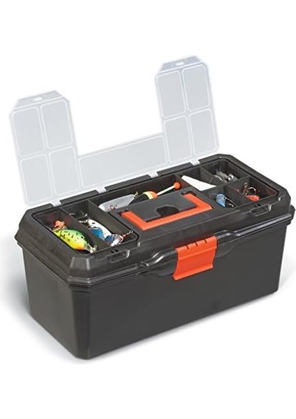 PO07 Organizerli Maestro Takım Çantası, Siyah/kırmızı, 16" modelleri