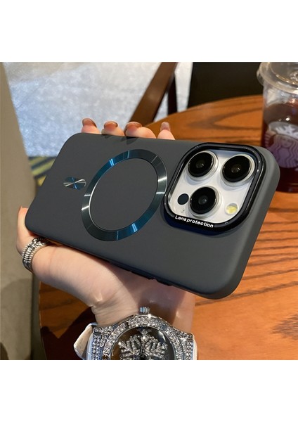 Iphone 16 Plus Uyumlu Lens Koruma Hediyeli Mat Magsafe Özellikli Kılıf indirimleri