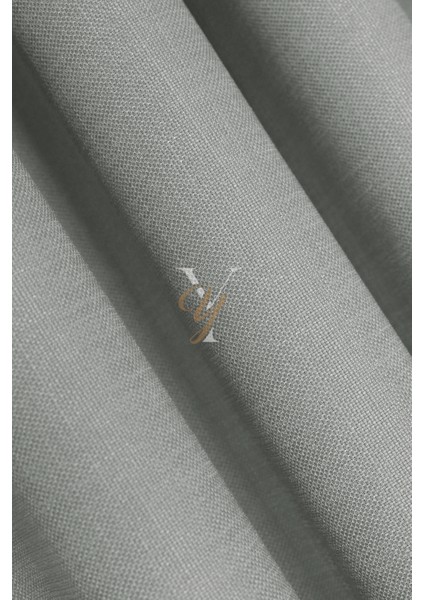 Keten Fon Perde V-4014 Açık Gri modelleri