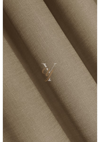 Keten Fon Perde V-4006 Bal Köpüğü modelleri