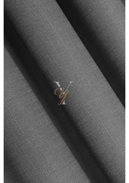 Keten Fon Perde V-4018 Açık Antrasit modelleri