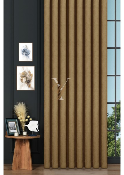 Petek Fon Perde V-1018 Altın fiyatları