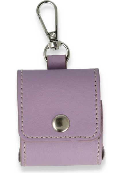 Airpods 2 (2.nesil) Askılı Kılıf - Lila